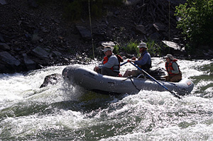 Gunnison River Expeditions can take you for the fishing trip of a lifetime on the Gunnison Gourge!
